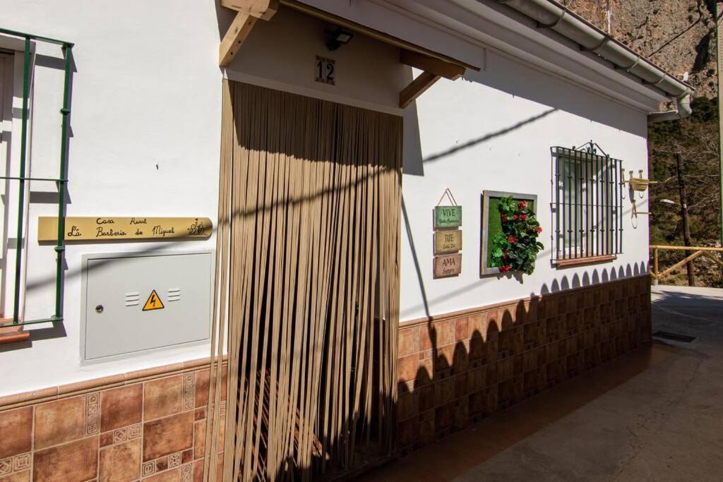 La Barberia De Miguel Villa El Chorro Dış mekan fotoğraf