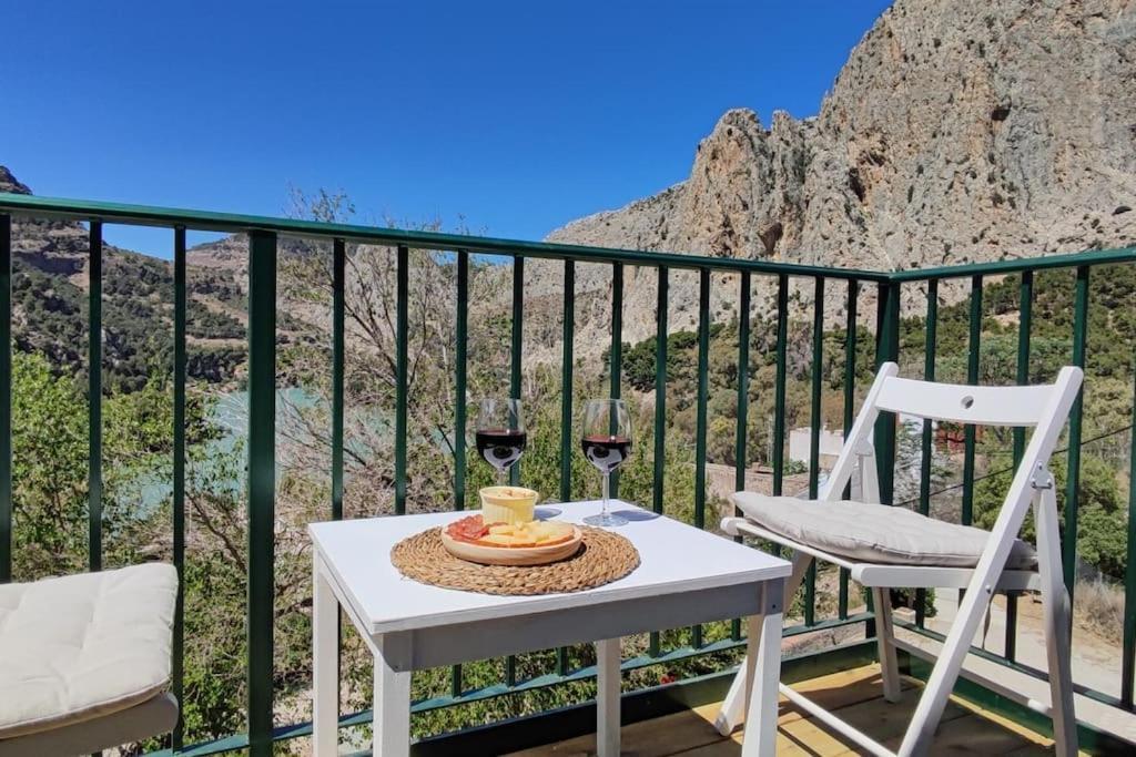 La Barberia De Miguel Villa El Chorro Dış mekan fotoğraf