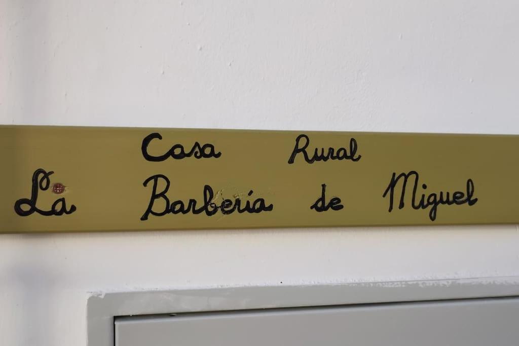 La Barberia De Miguel Villa El Chorro Dış mekan fotoğraf