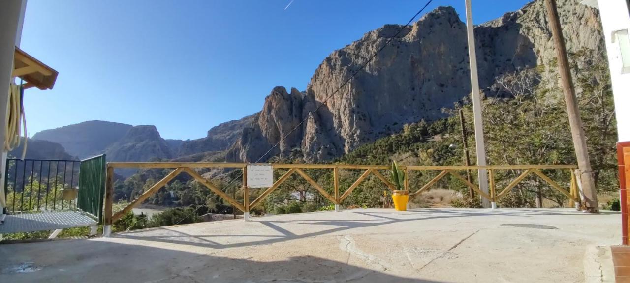 La Barberia De Miguel Villa El Chorro Dış mekan fotoğraf