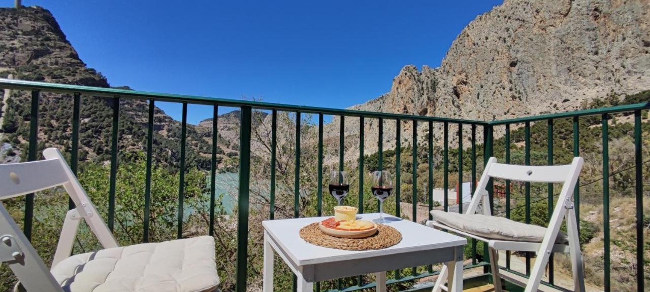 La Barberia De Miguel Villa El Chorro Dış mekan fotoğraf